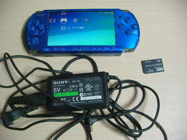 　PSP 3000 バイブラント・ブルー